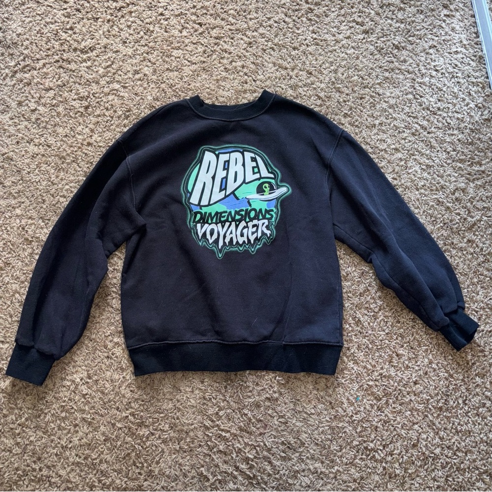 Divided by H&M | Black Graphic Sweatshirt